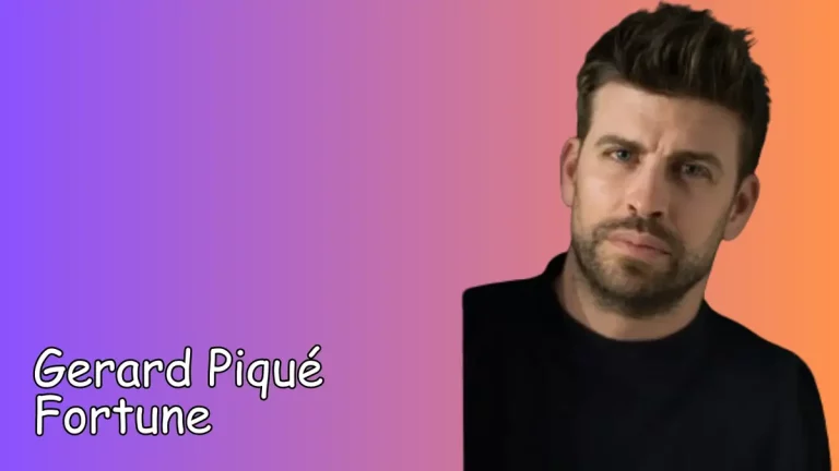 Gerard Piqué Fortune