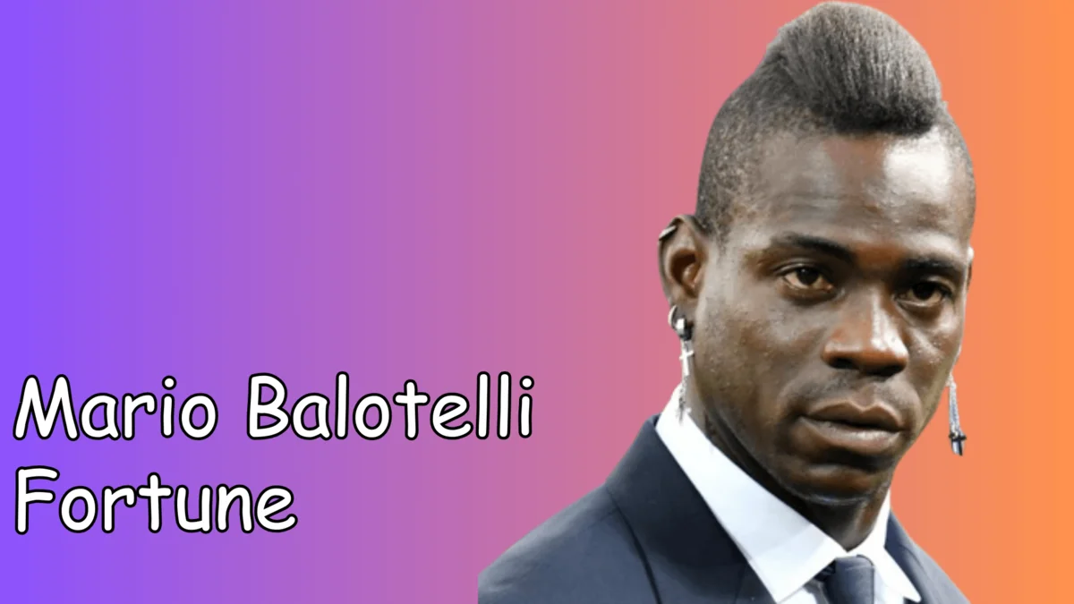 Mario Balotelli Fortune