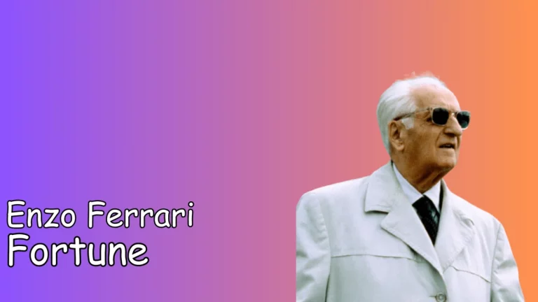 Enzo Ferrari Fortune