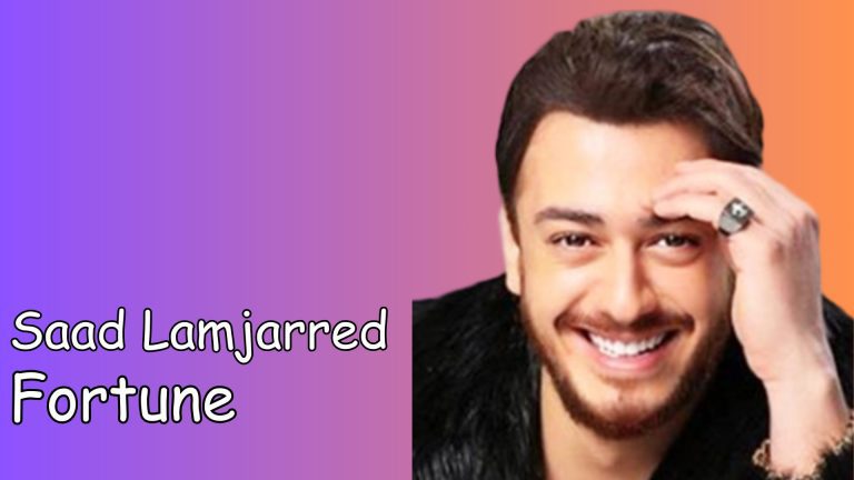 Saad Lamjarred Fortune