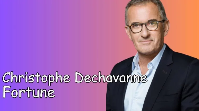 Christophe Dechavanne Fortune