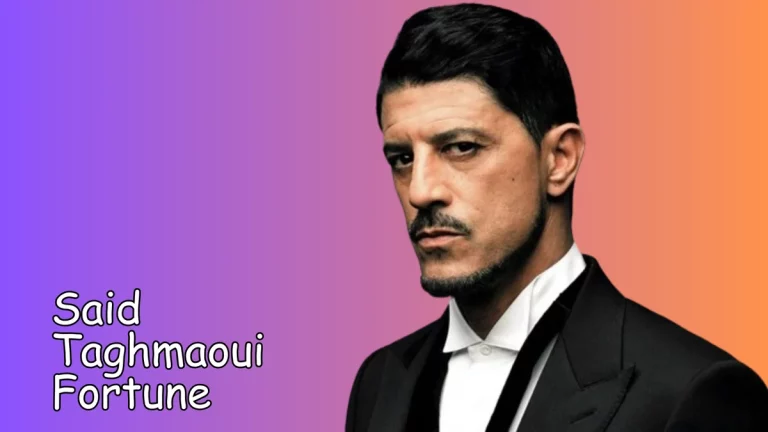 Said Taghmaoui Fortune