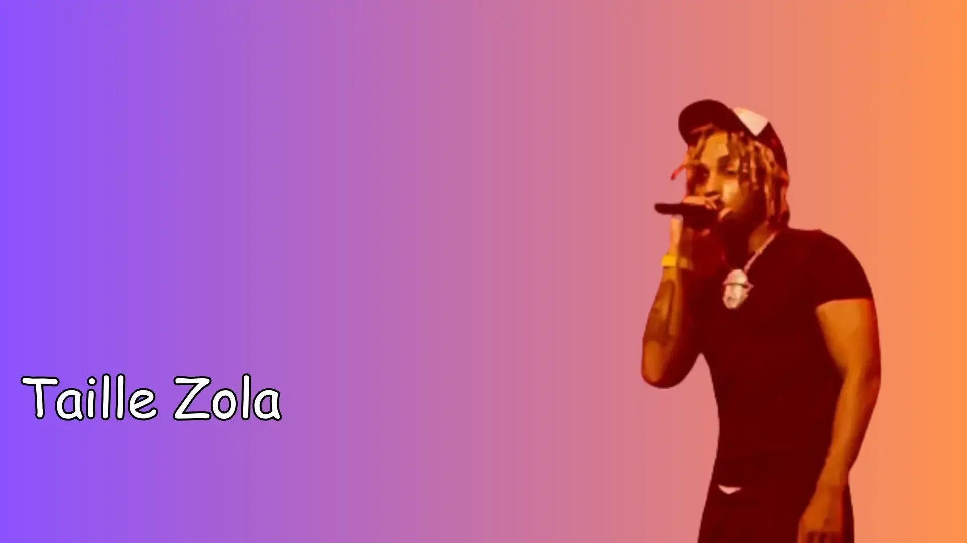 Taille Zola Rappeur - LaCélébrité