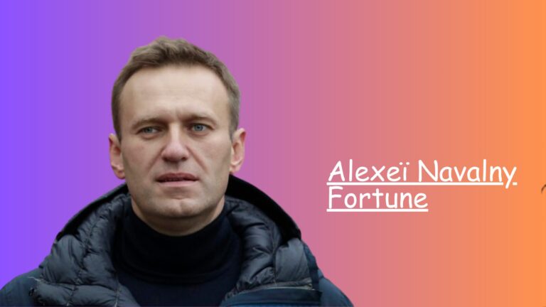 Alexeï Navalny Fortune