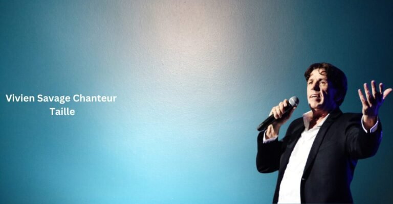Vivien Savage Chanteur Taille