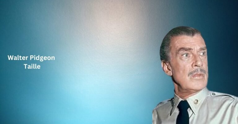 Walter Pidgeon Taille